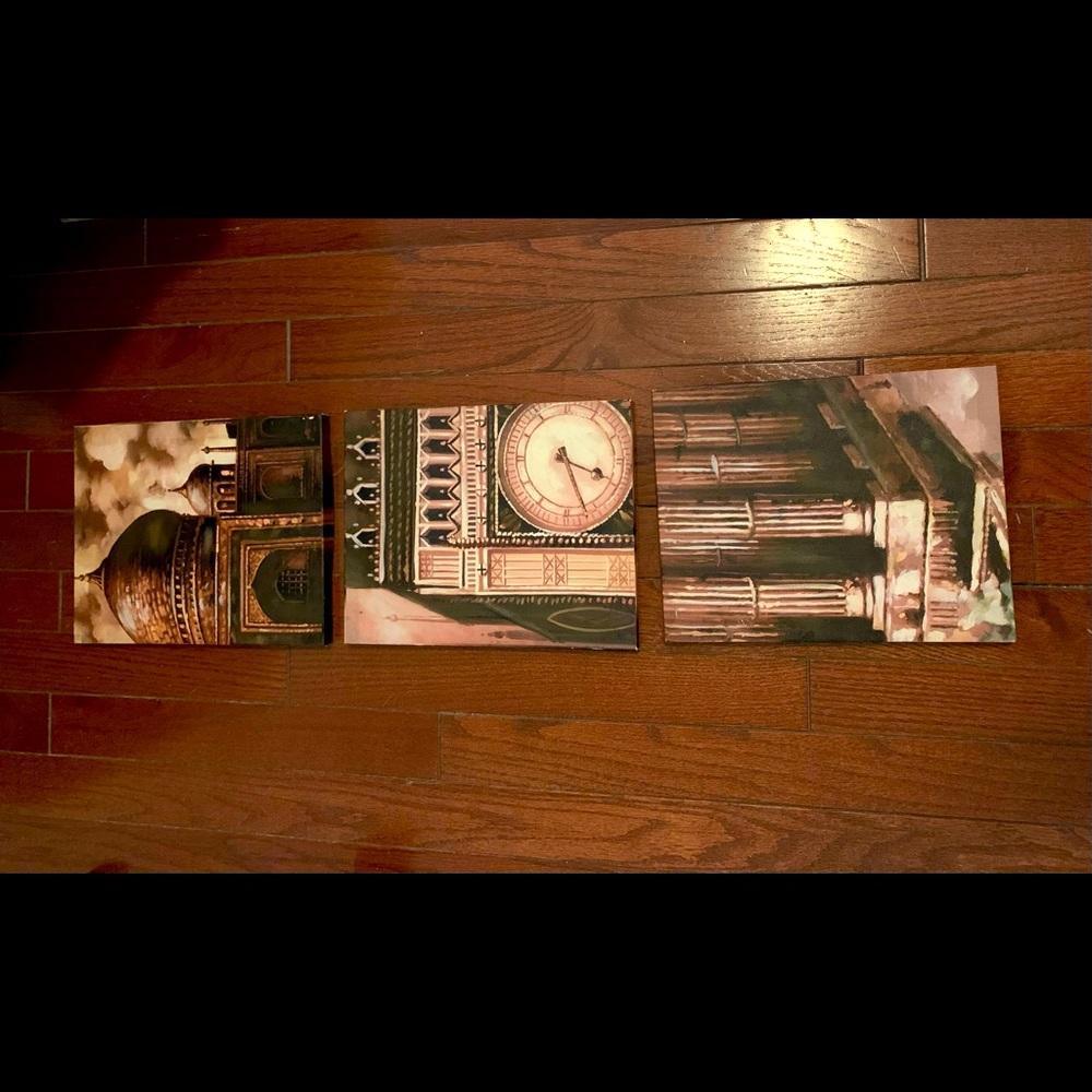 3 canvas 🎨 paintings